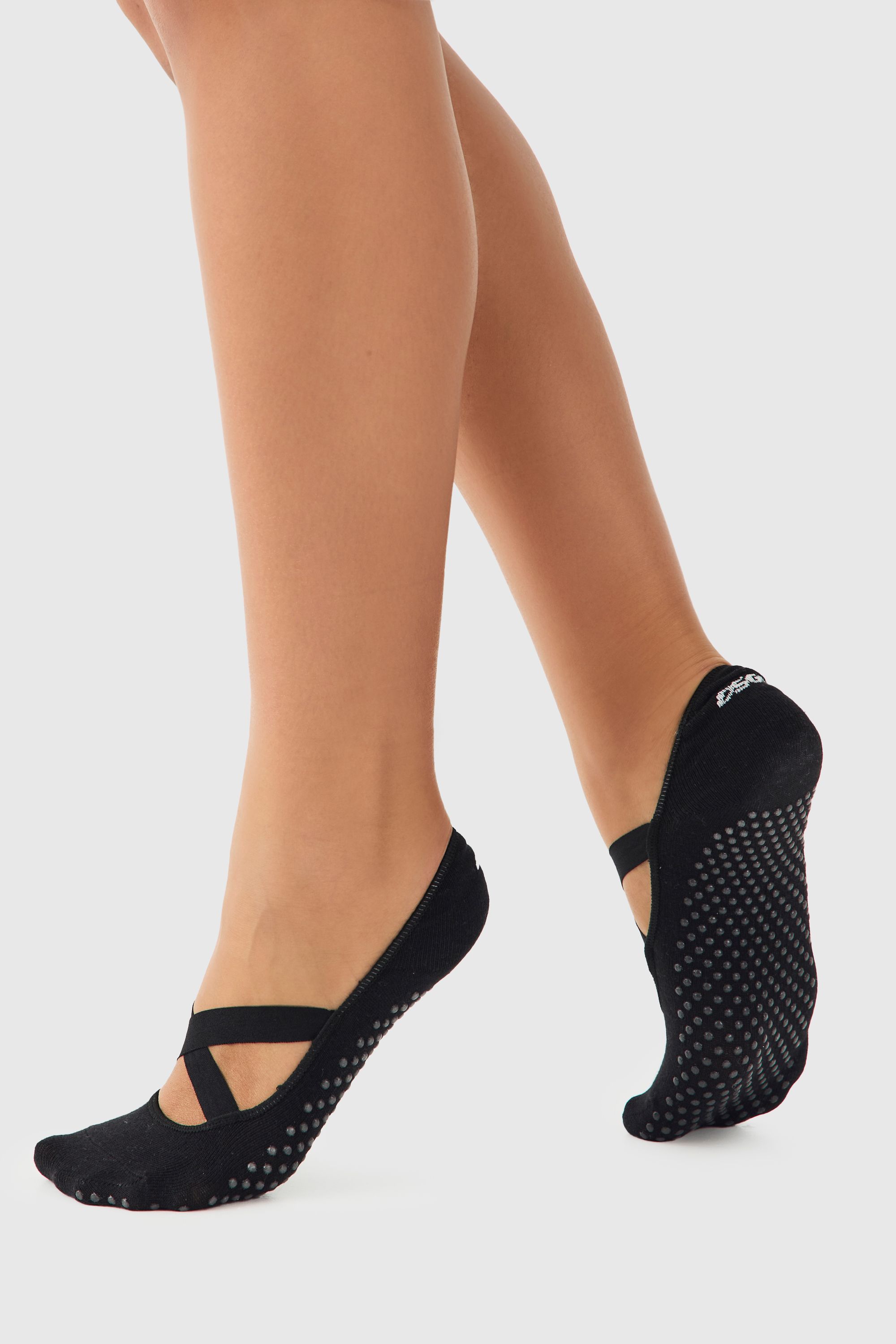 DSGN Studio DSGN Studio Pilates Yoga Grip Socks Black image 3