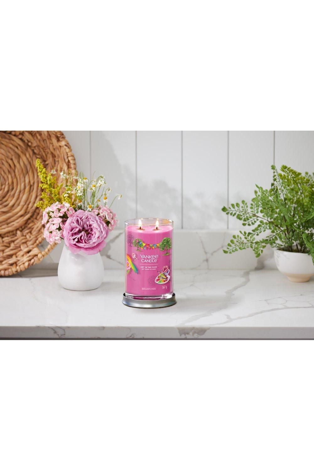 Yankee Candle Signature Large Tumbler Art In The Park Pink image 7