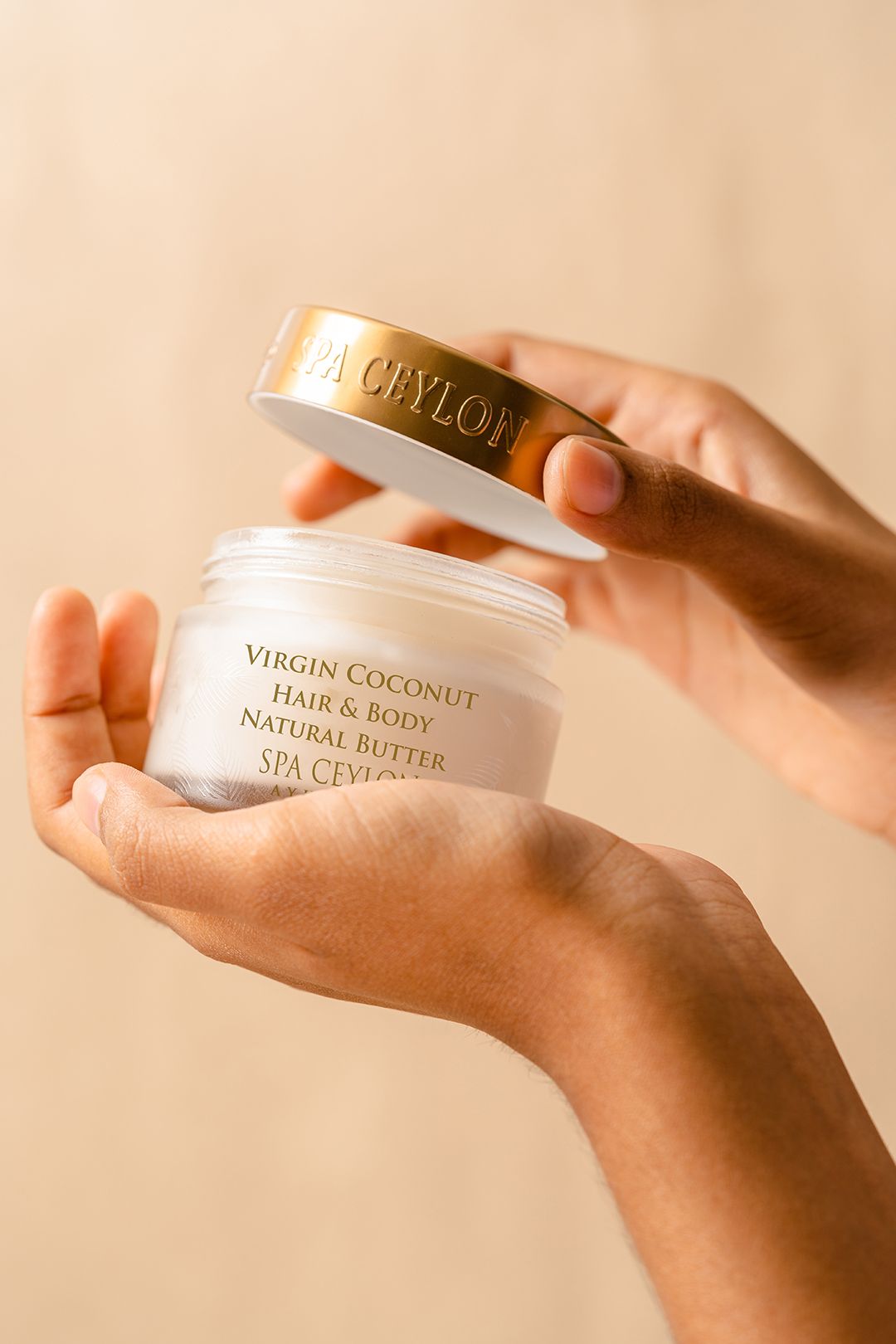 Spa Ceylon Virgin Coconut -  Hair & Body Natural Butter-100g image 2