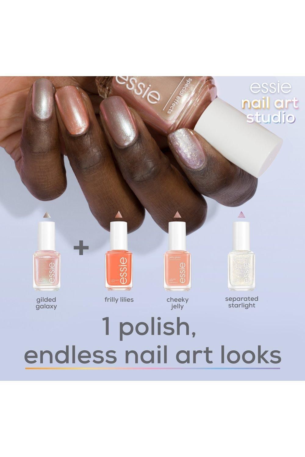 Essie Nail Art Studio Special Effects Nail Polish Topcoat Cosmic Chrome image 7