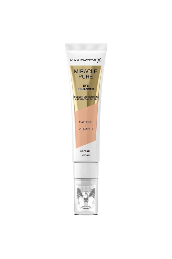 Max Factor Miracle Pure Colour Correcting & Anti-Fatigue Eye Enhancer Cream Concealer Peach
