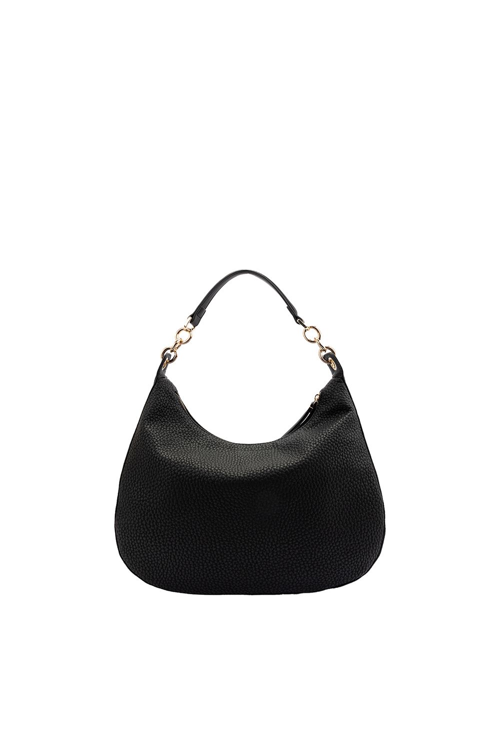 Borsa a spalla nera da donna Lumberjack Allegra