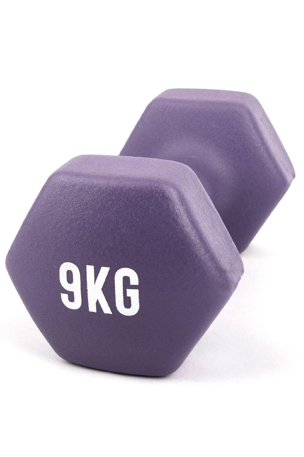 Myga Hexagonal Dumbbell - 9kg Pair image 1