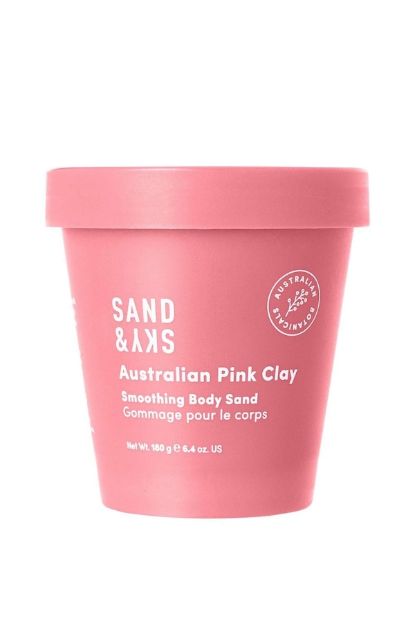 Sand & Sky Australian Pink Clay - Smoothing Body Sand 180g Multi
