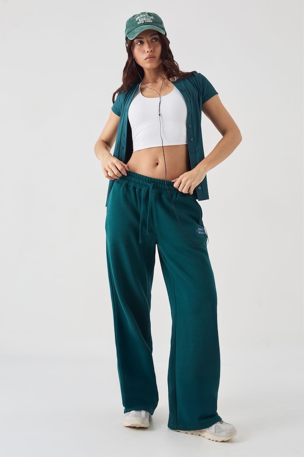 DSGN Studio DSGN Studio Sport Straight Leg Jogger Pine