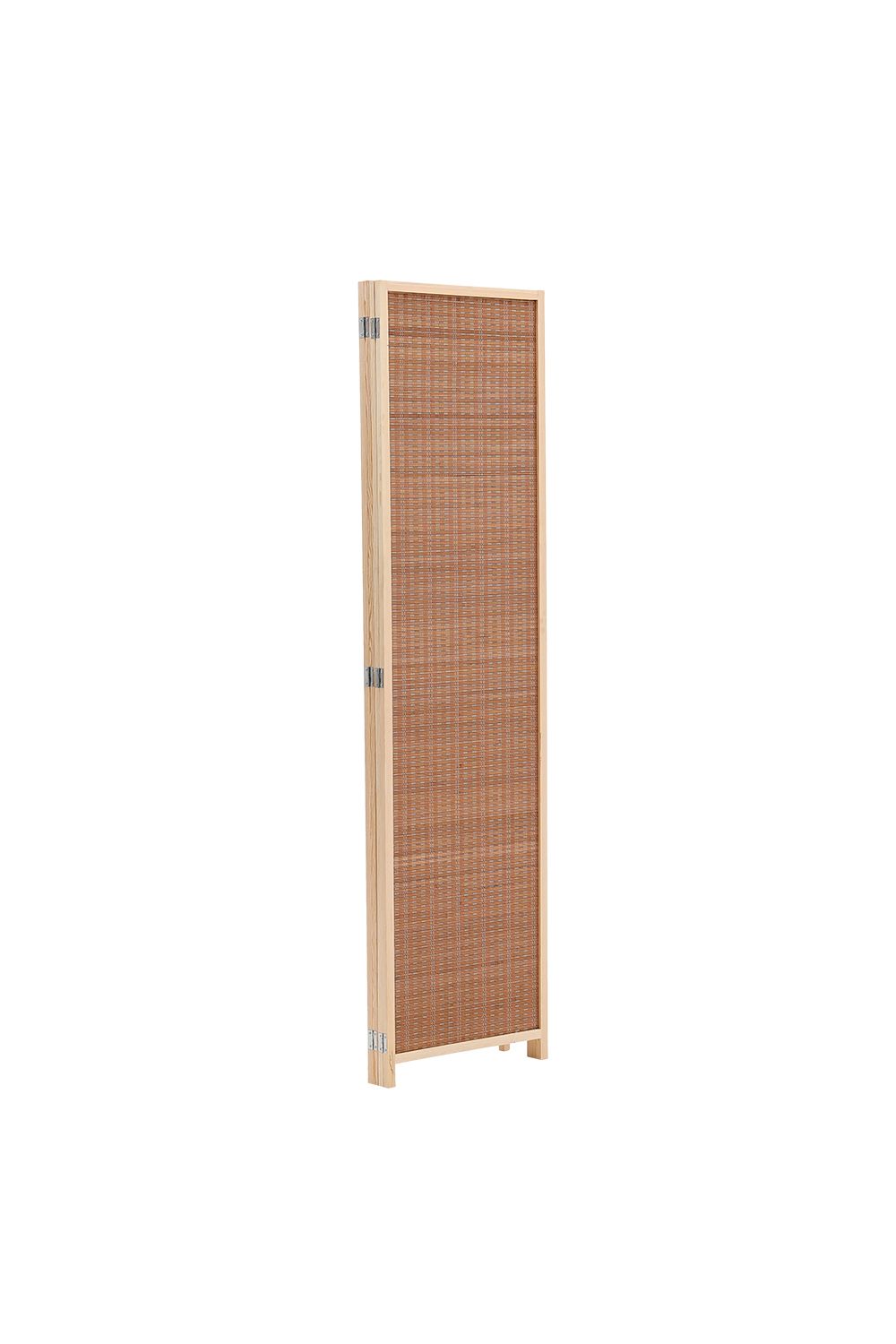 Living and Home 4-Panel Bamboo Woven Folding Room Divider image 4