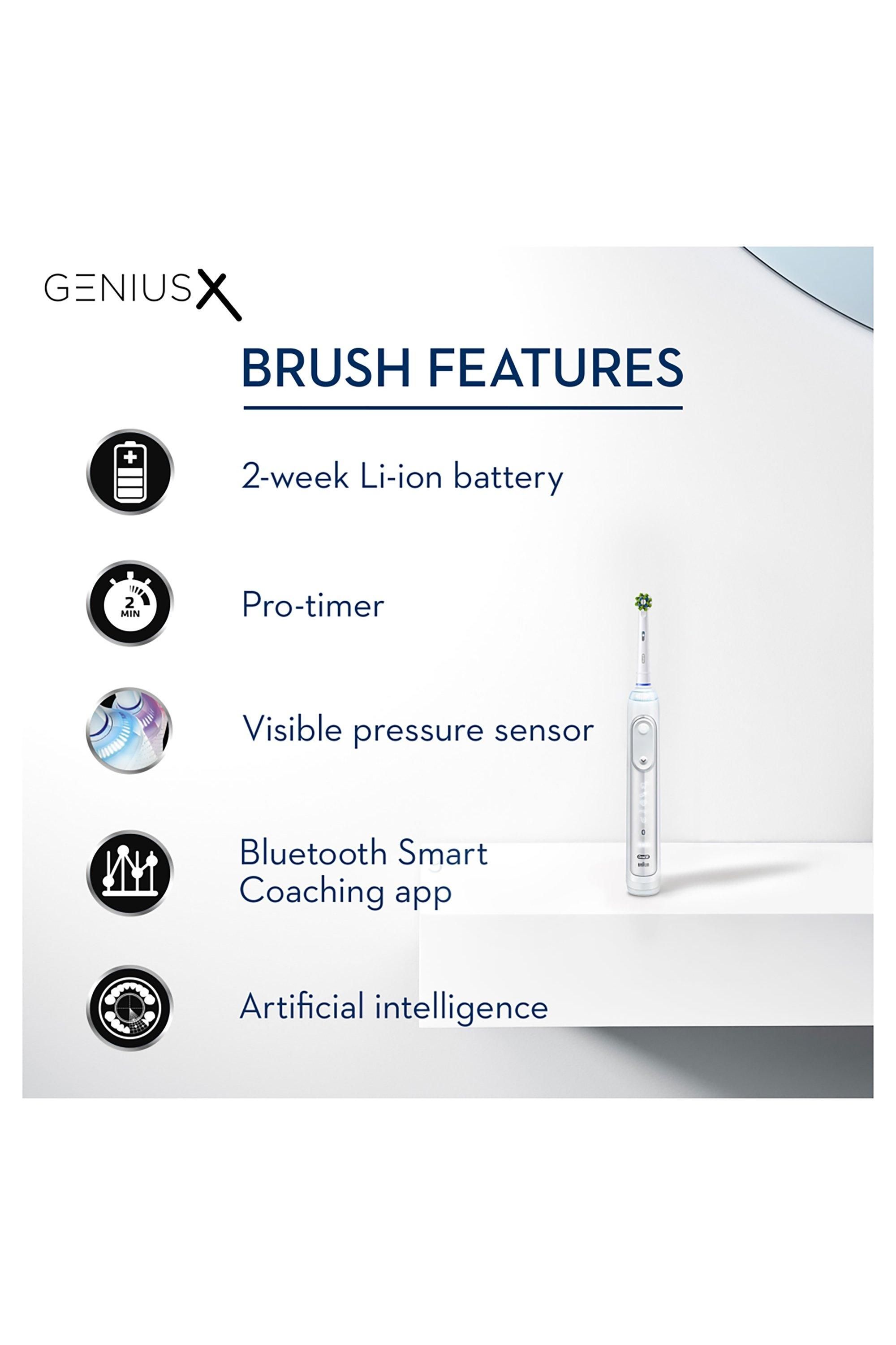 Oral B Genius X Toothbrush White White image 3