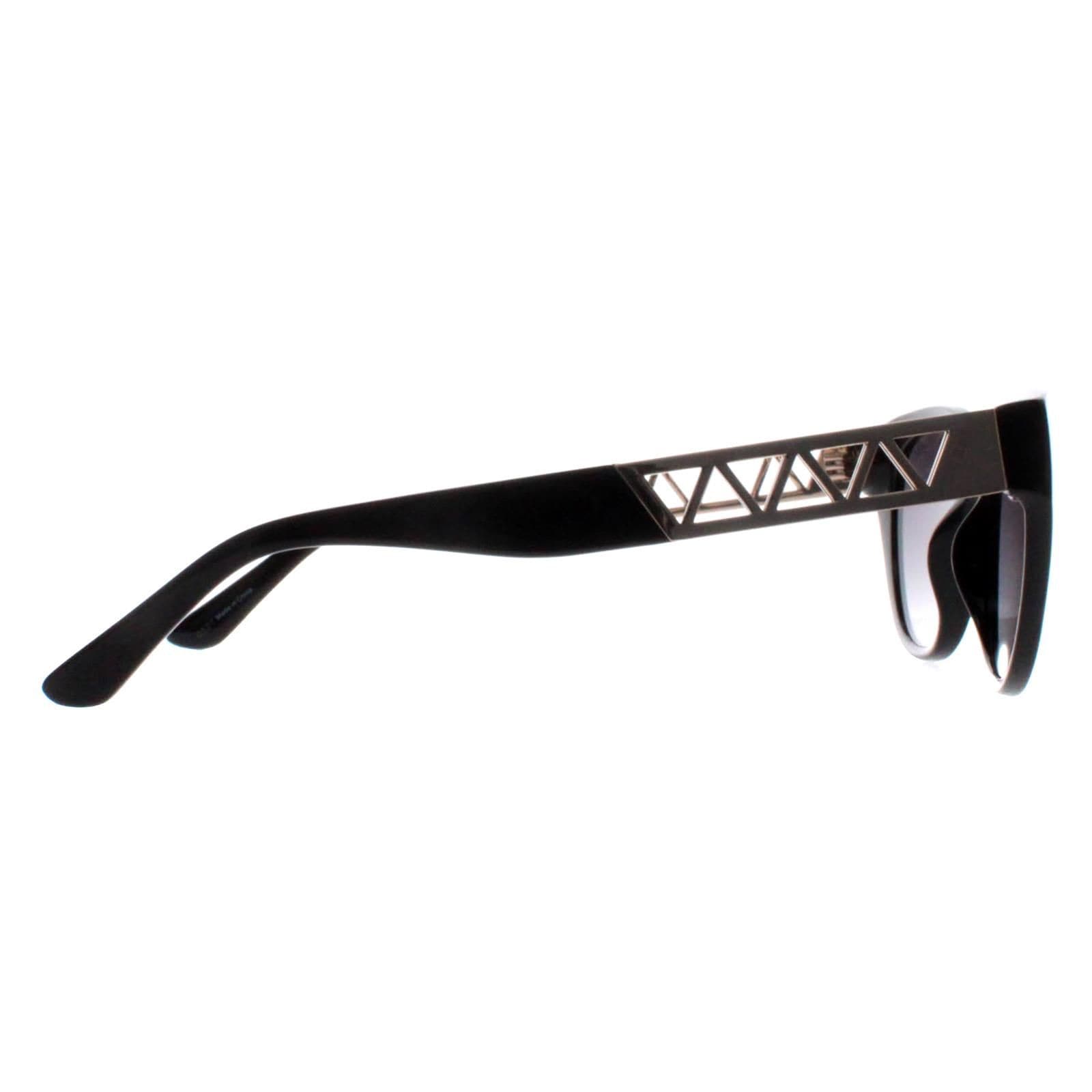 Guess Cat Eye Shiny Black Smoke Gradient GU7690 image 4