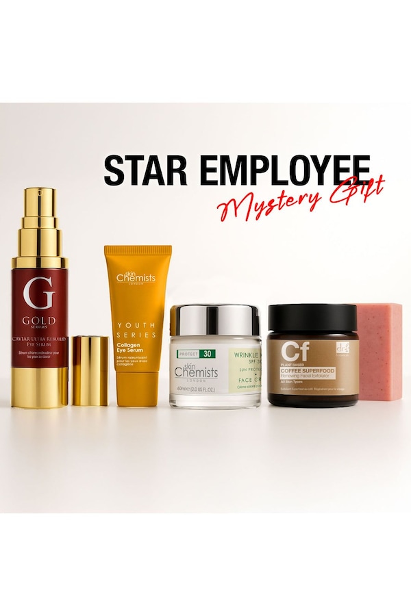 skinChemists professional Star Employee Skin Renewal Beauty Mystery Gift Box