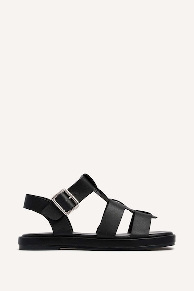 Linzi Camden Black Gladiator Sandals