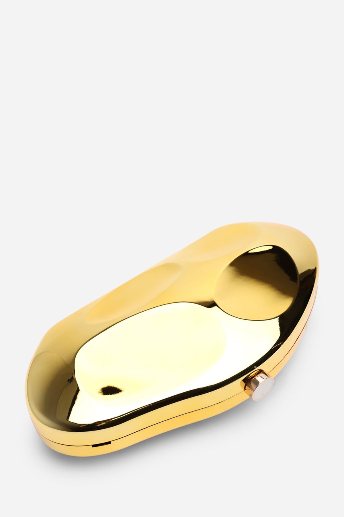 Where's That From 'Nude' Sculpted Evening Clutch Bag image 3