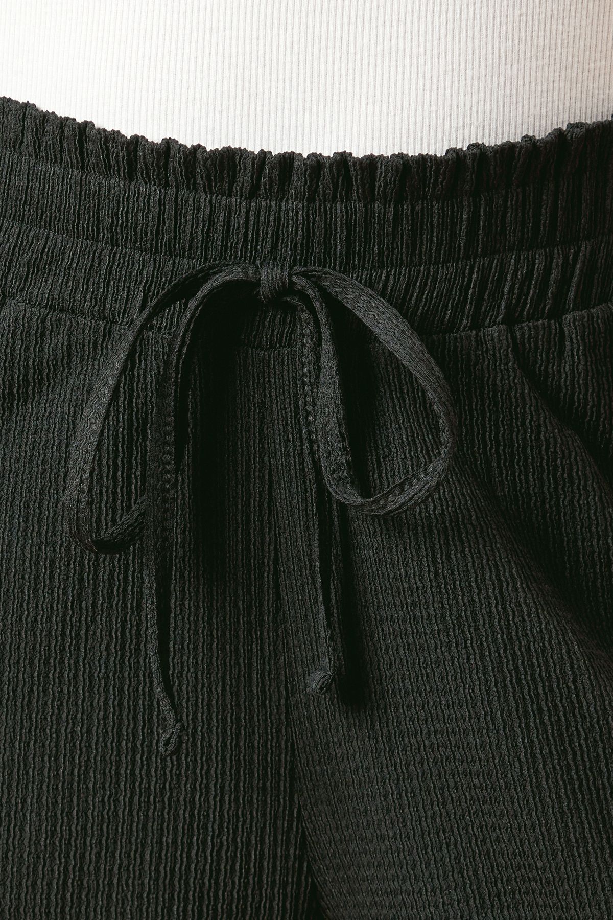 Dorothy Perkins Belted Wide Leg Jersey Trouser Black image 5