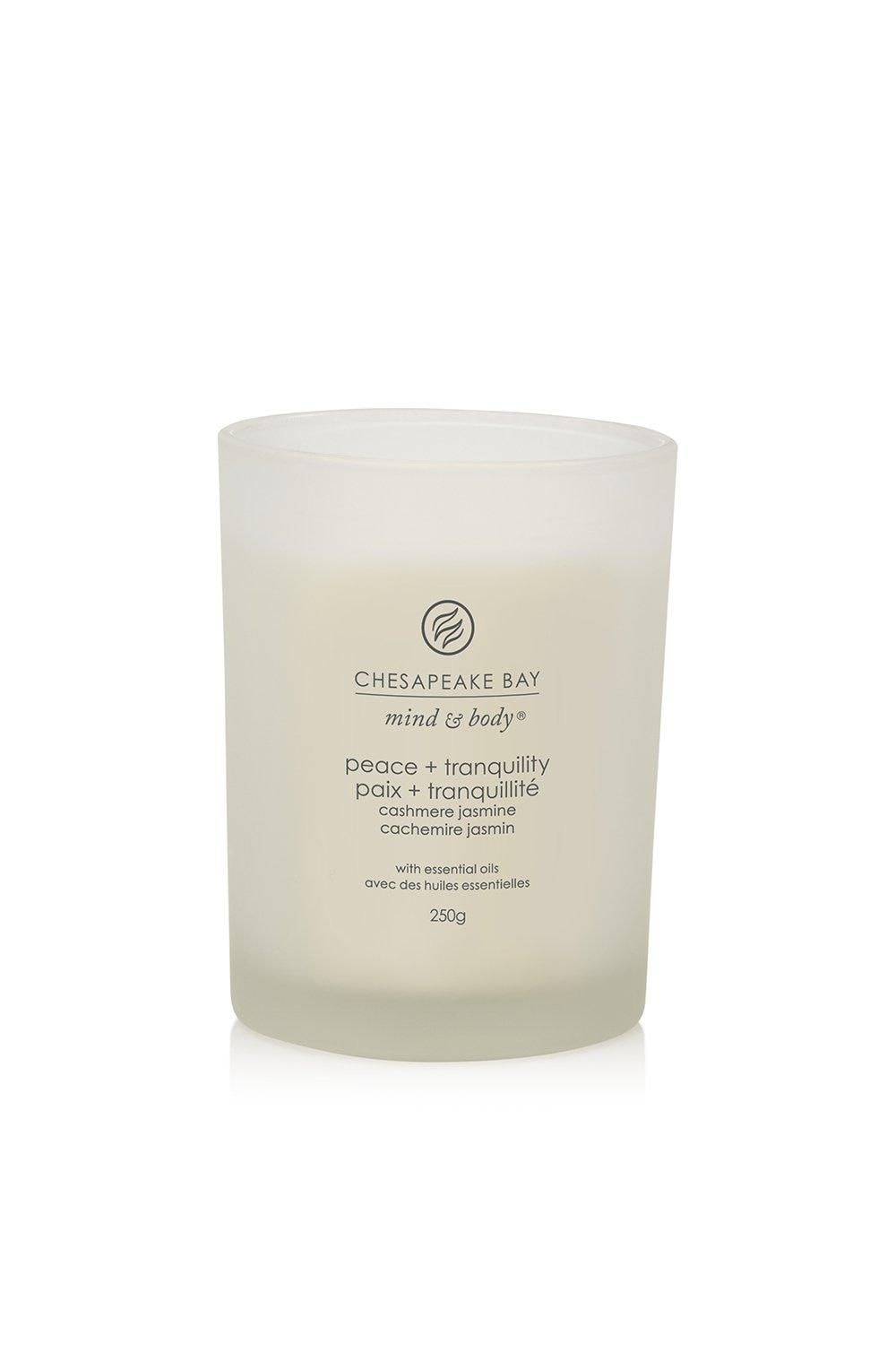Chesapeake Bay Peace + Tranquility Medium Candle White image 2