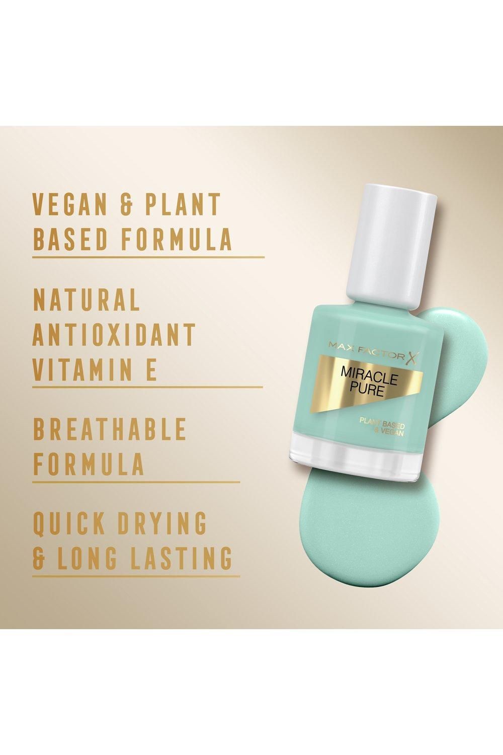 Max Factor Miracle Pure Nail Polish Moonstone Blue image 4