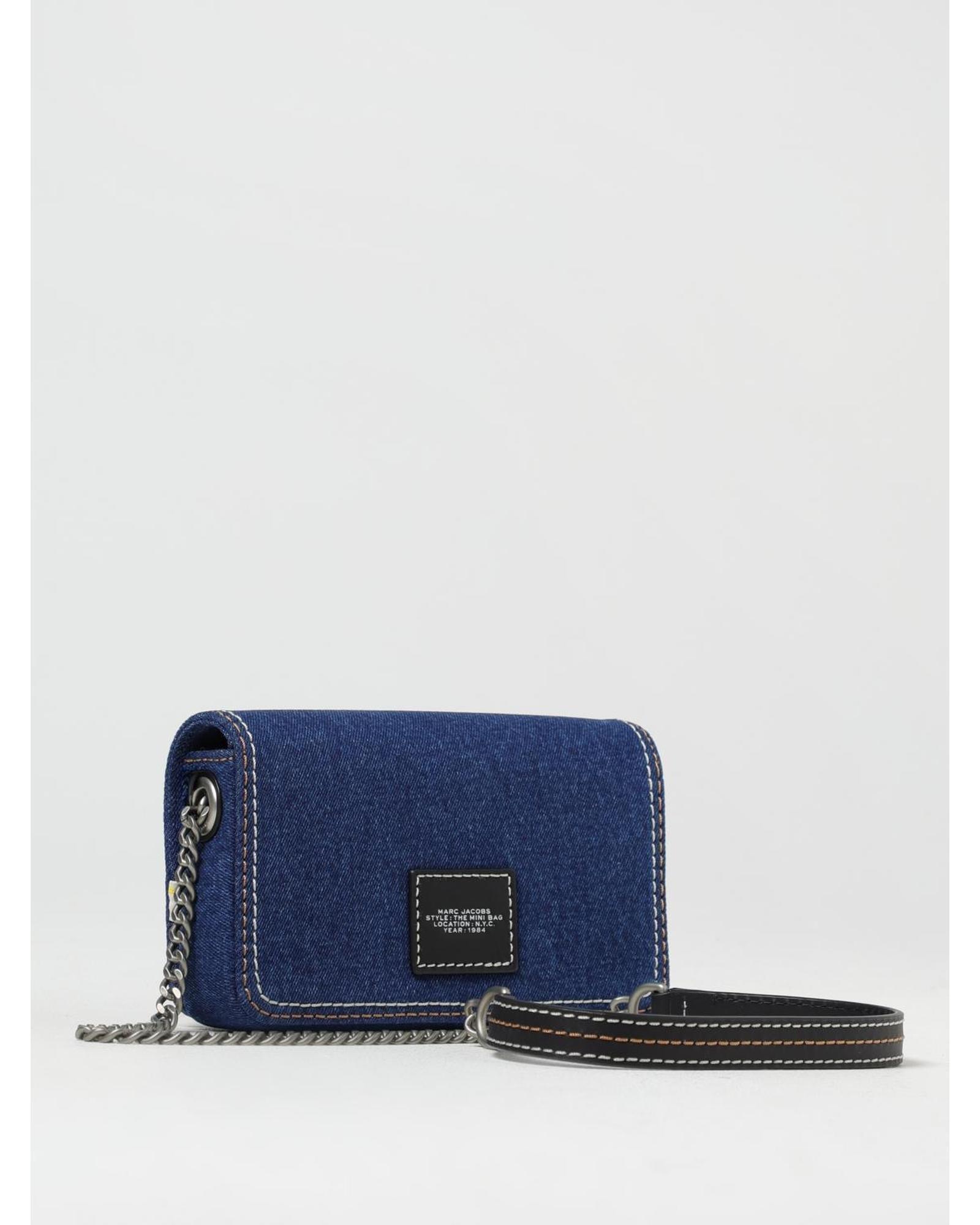 Marc Jacobs Mini Denim Crossbody Bag Wo - Black image 2