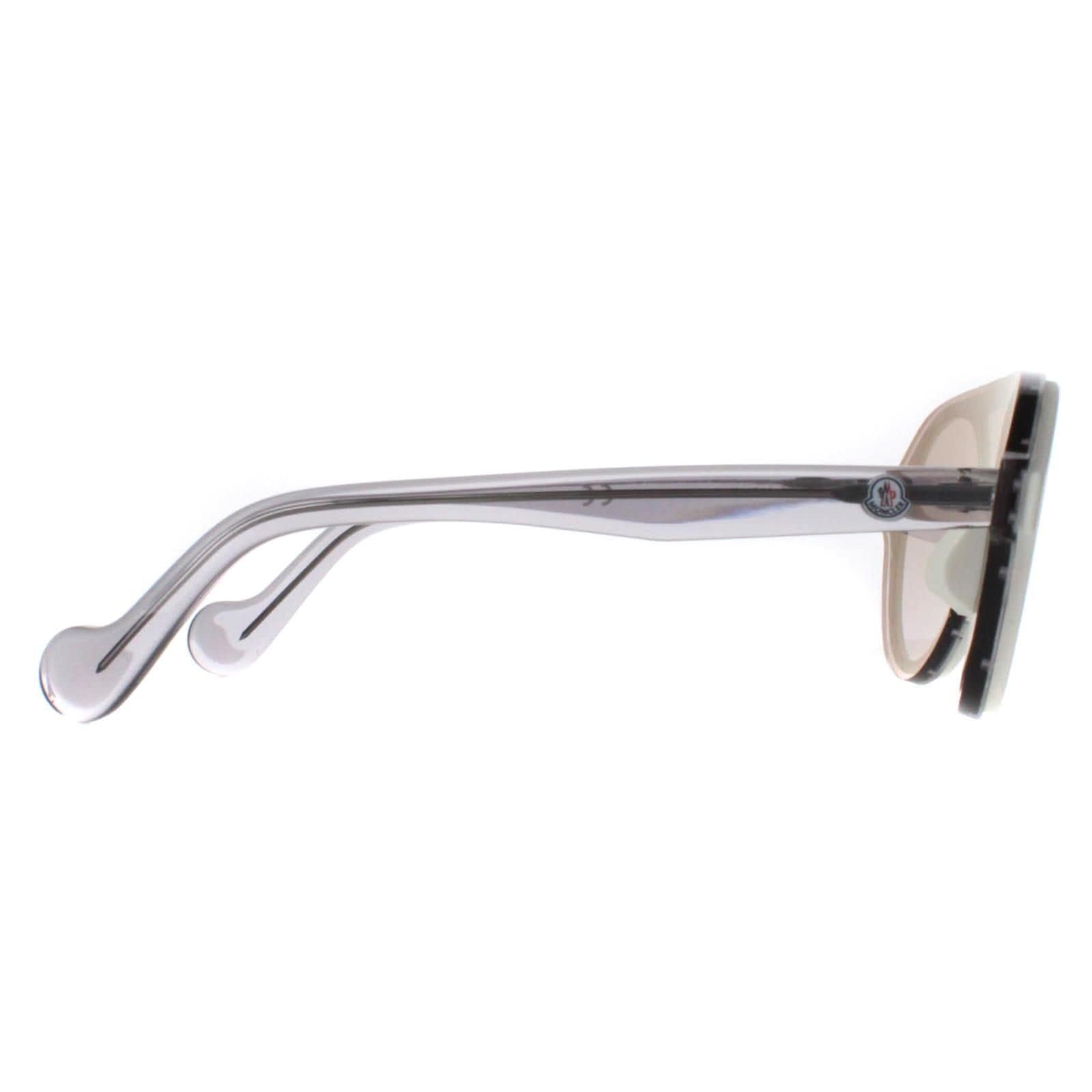 Moncler Round White Transparent Grey Grey ML0052 image 4