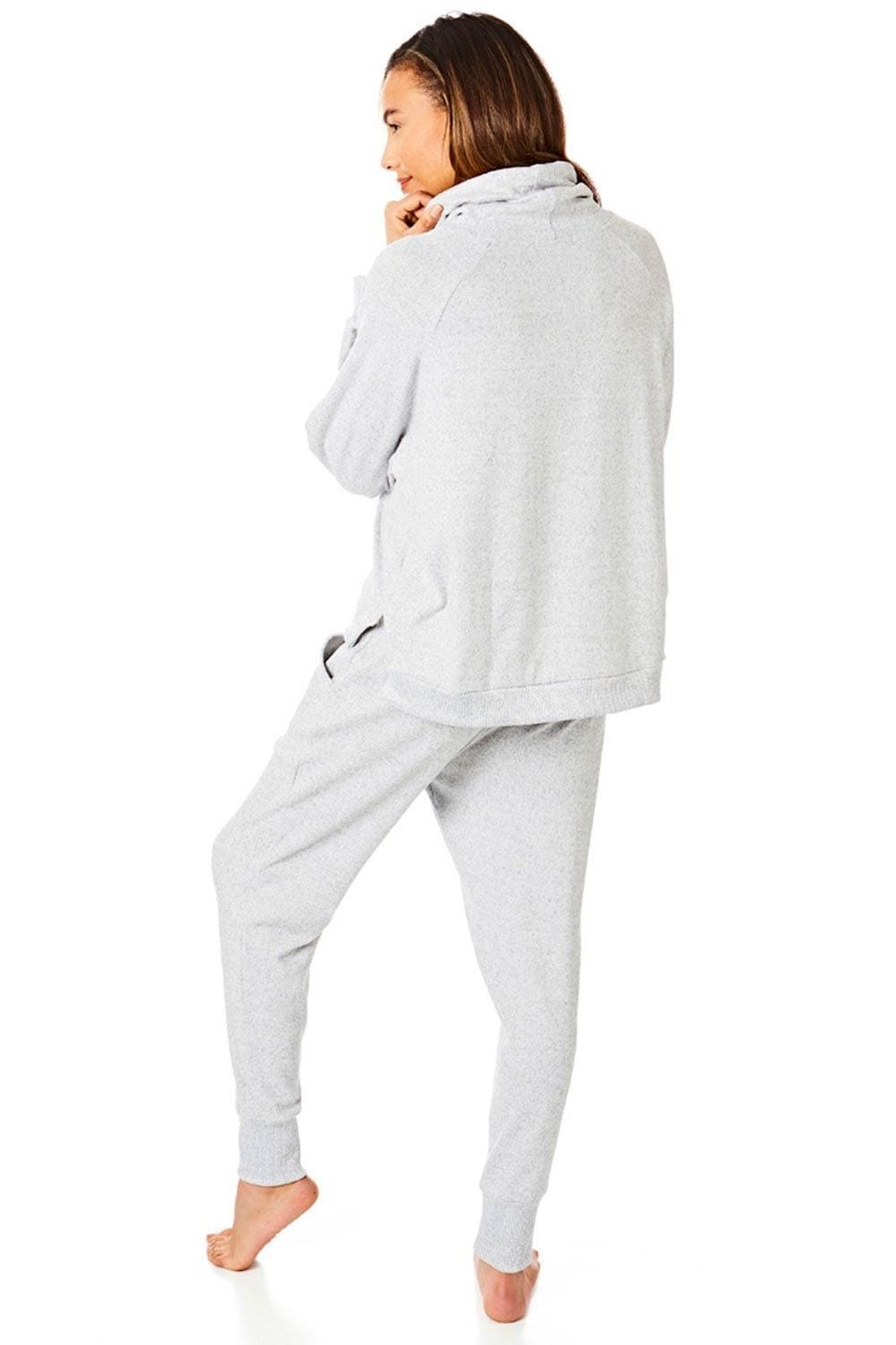 Pretty Woman Knit Hooded Top & Joggers Twosie Set image 3