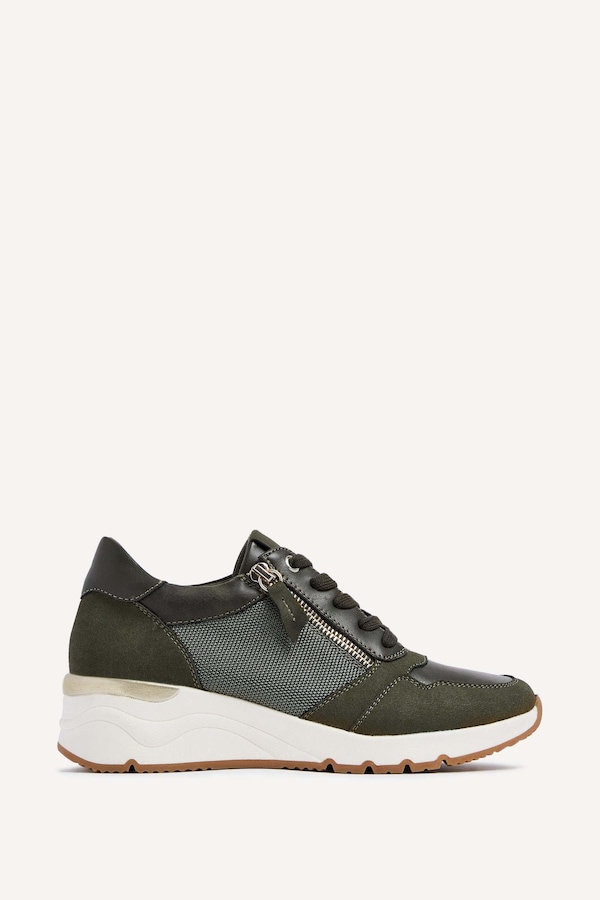 Linzi Luca Khaki Wedge Trainer
