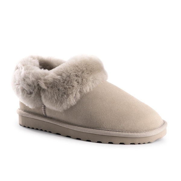 Aus Wooli Australia Sheepskin Wool Traditional Ankle Slippers