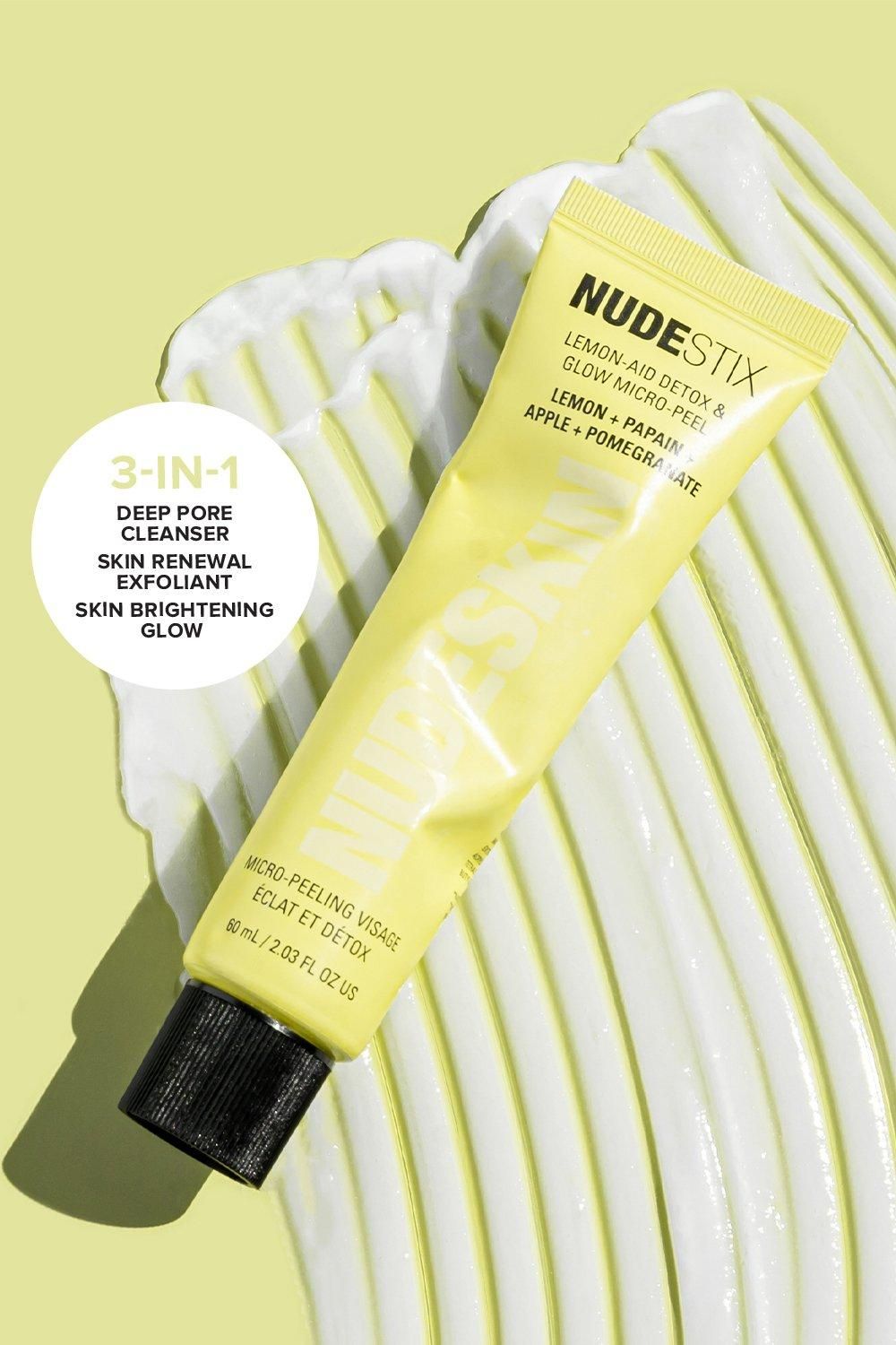 Nudestix Nudeskin Lemon-Aid Detox & Glow Micro-Peel Multi image 2