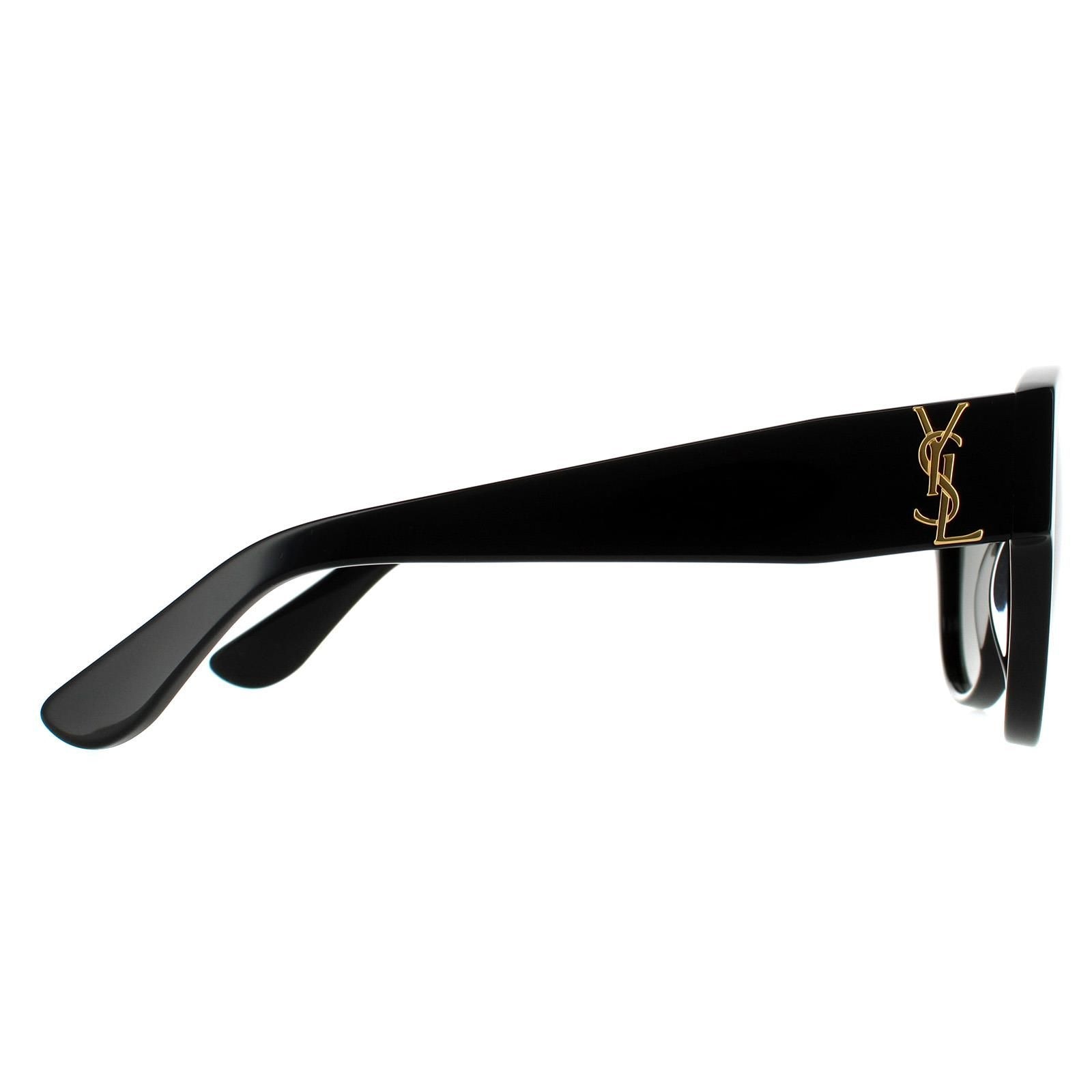 Saint Laurent Oval Black Grey SL M3 Sunglasses image 4
