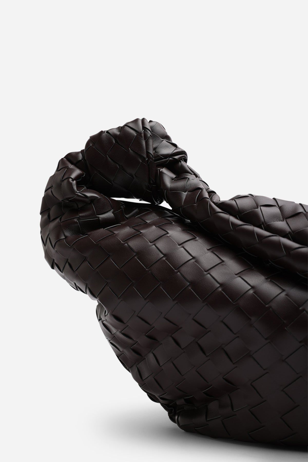 Where's That From 'Aqua' Knotted Strap Woven Shoulder Bag image 2