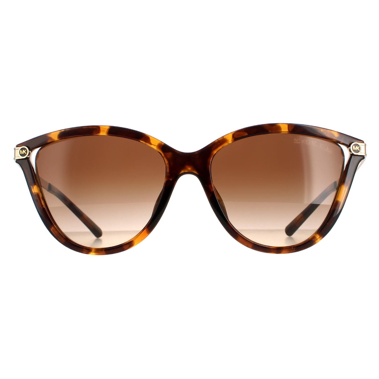 Michael Kors Cat Eye Dark Tortoise Brown Gradient MK2139U image 1