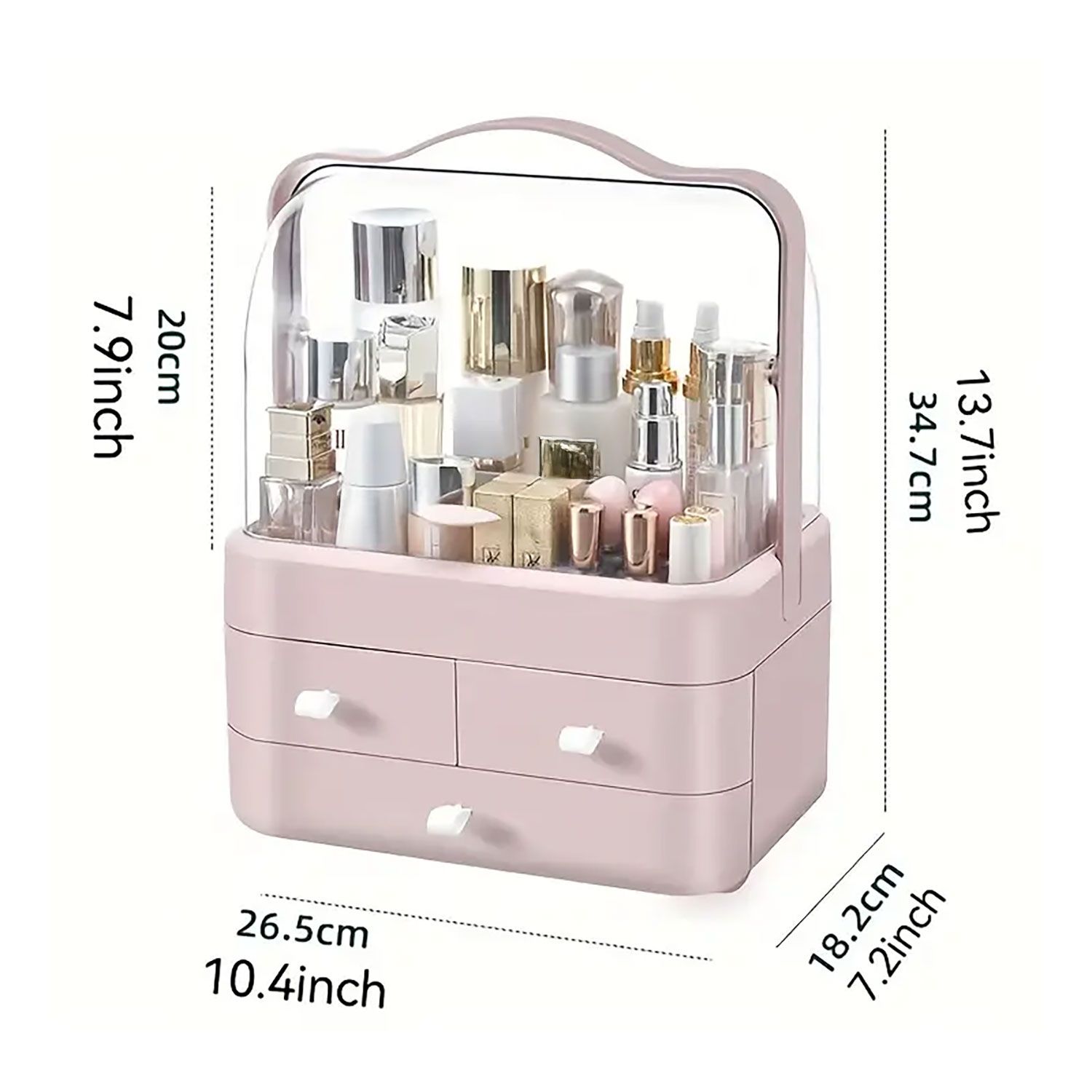Neo Acrylic Makeup Organiser Cosmetic Storage Box image 7