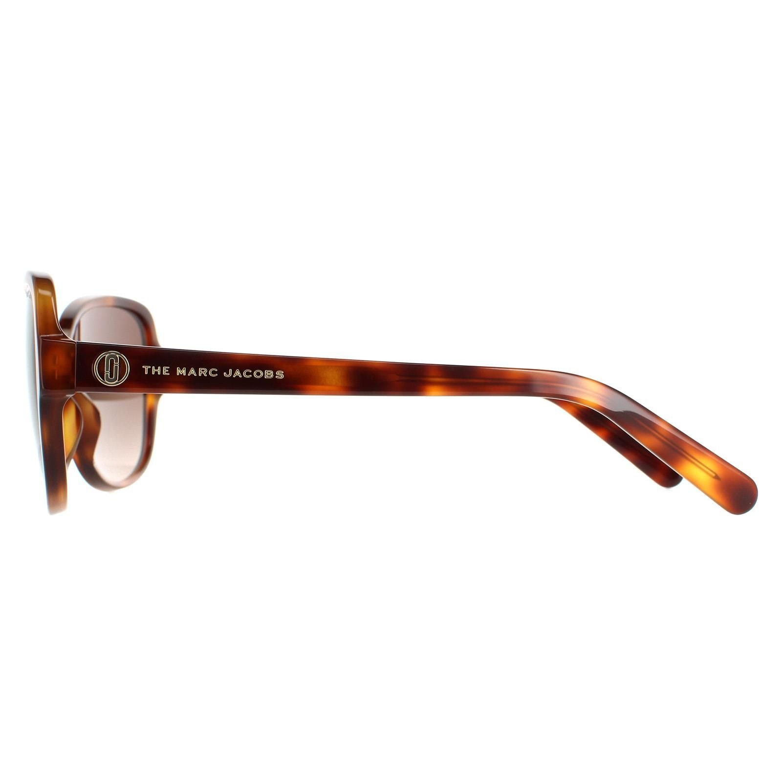 Marc Jacobs Cat Eye Havana Gold Brown Gradient Polarised  MARC 528/S image 3