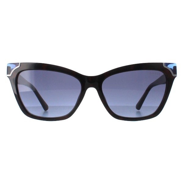 Guess Rectangle Blonde Havana Blue Gradient GU7840