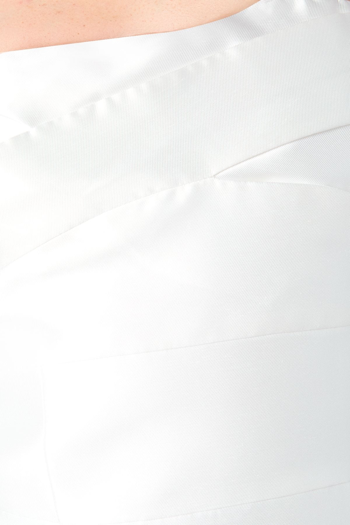 Coast Twill Column Bandeau Wedding Dress Ivory image 5