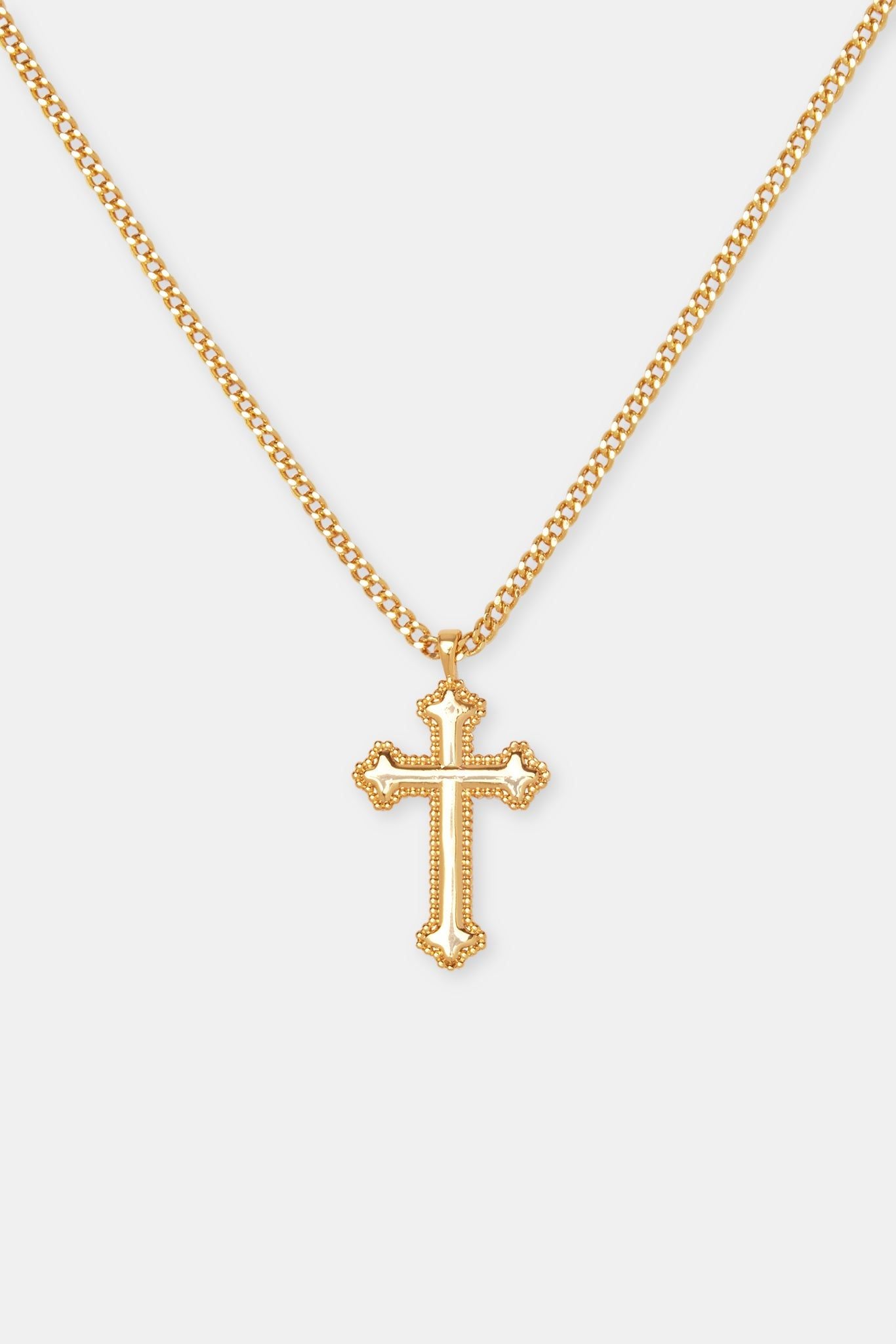 Cernucci Polished Cross Necklace image 2