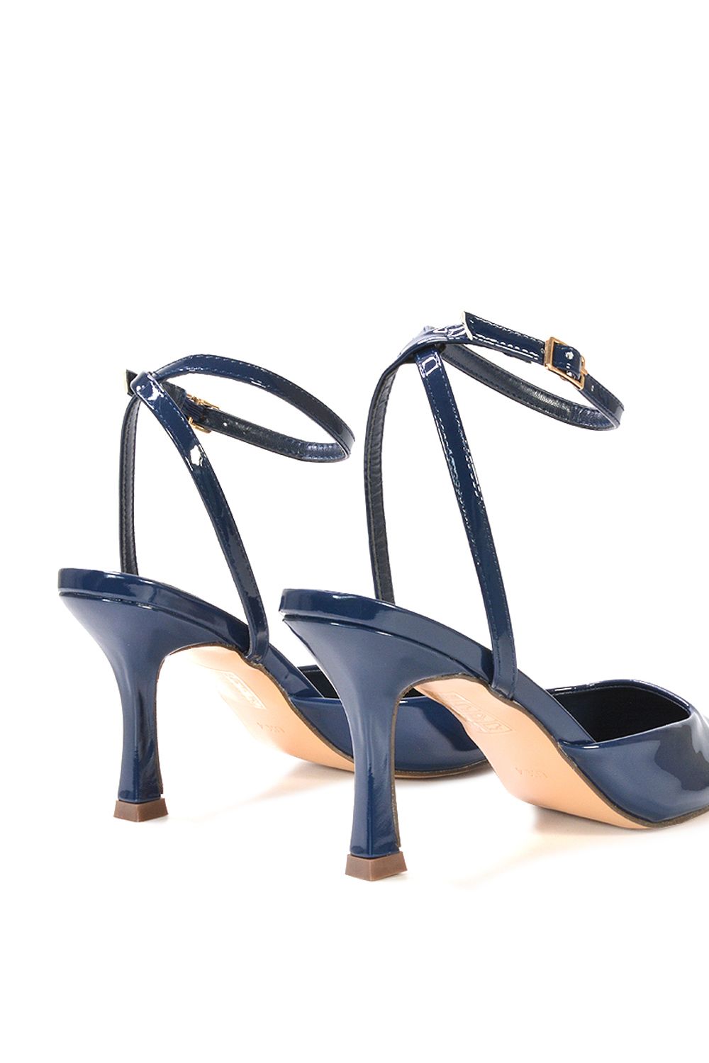 XY London 'Lacey May' Strappy Stiletto High Heel Pointed Toe Pumps Shoes image 5