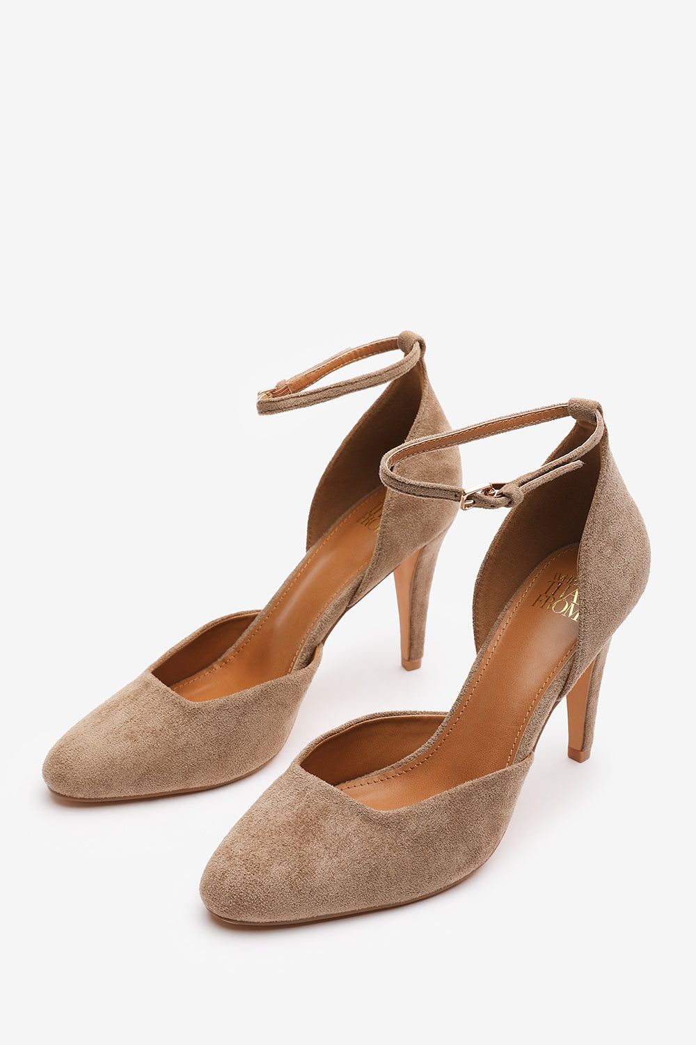 Where's That From 'Samantha' Pointed Toe Heels With Ankle Strap image 3