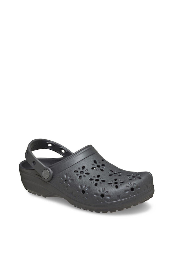 Crocs Classic Floral Cut Out Clog