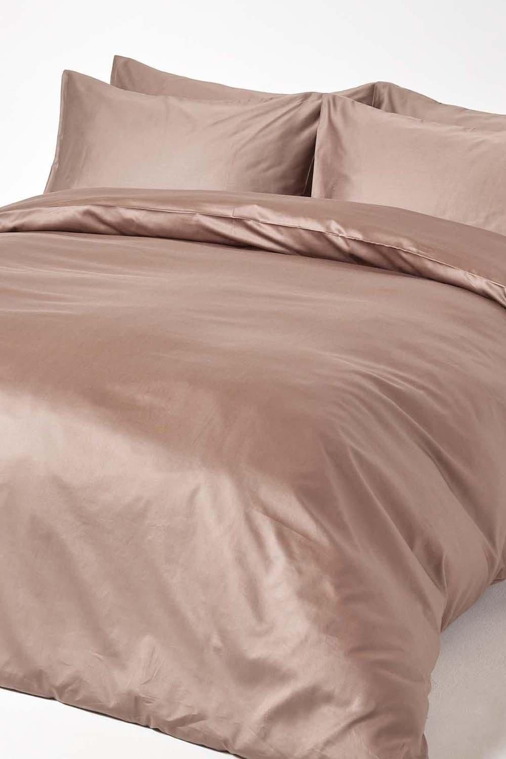 Homescapes Sateen Cotton Fitted Sheet 12 inch 400 Thread Count image 3