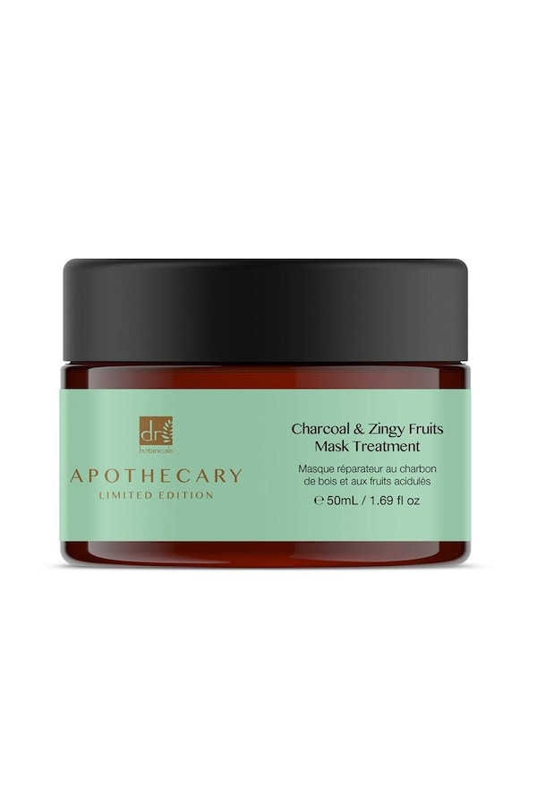 Dr. Botanicals Charcoal & Zingy Fruits Treatment Mask 50ml