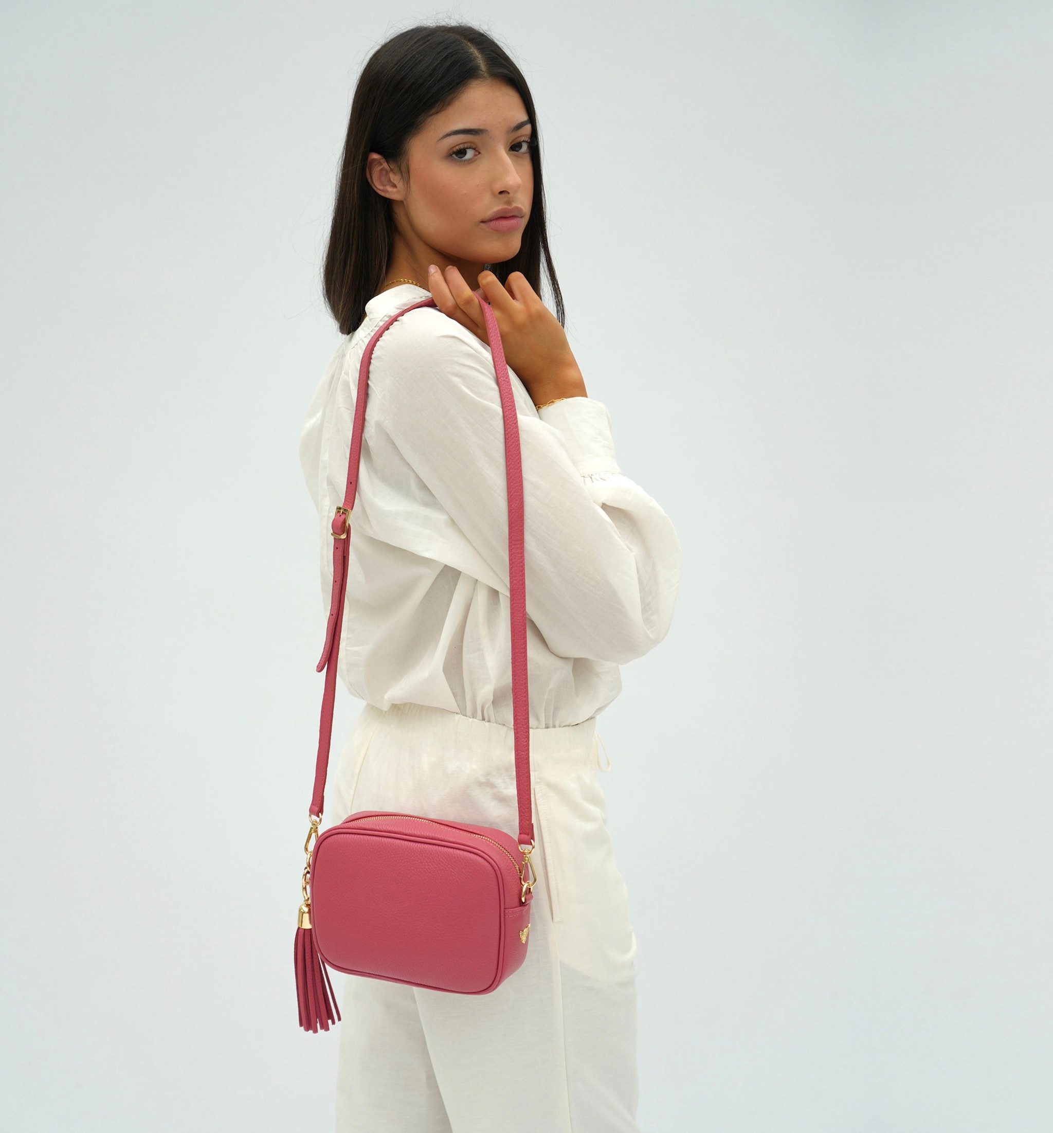 Apatchy London The Tassel Leather Crossbody Bag image 6