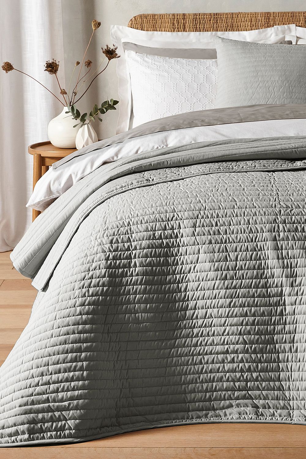 Bianca 'Quilted Lines' Bedspread image 1
