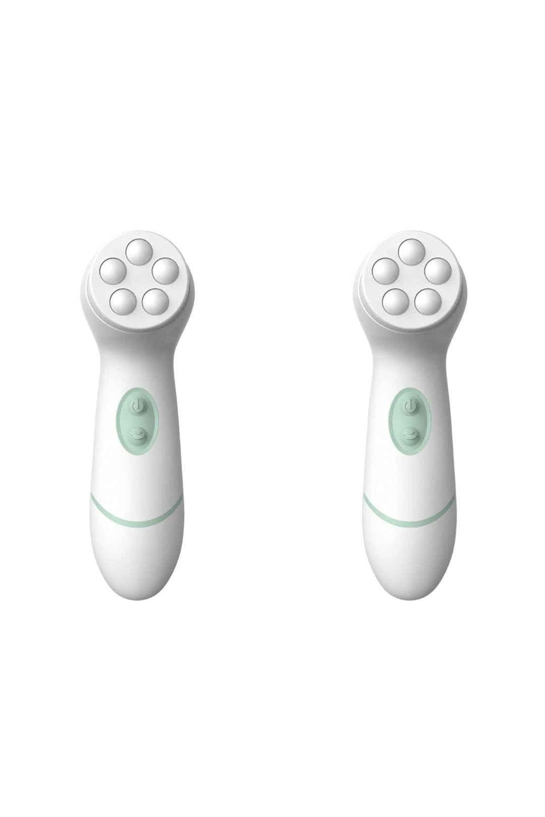 skinChemists professional Advanced Facial & Body Cleansing Brush - 4 Heads x 2 Duo Pack image 1