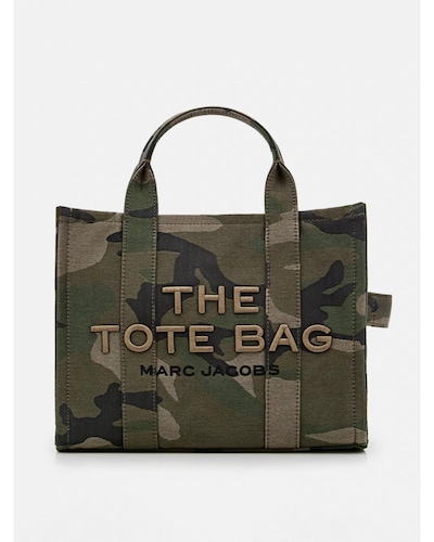 Marc Jacobs The Tote Bag Camouflage Tote Wo - Green Handbags