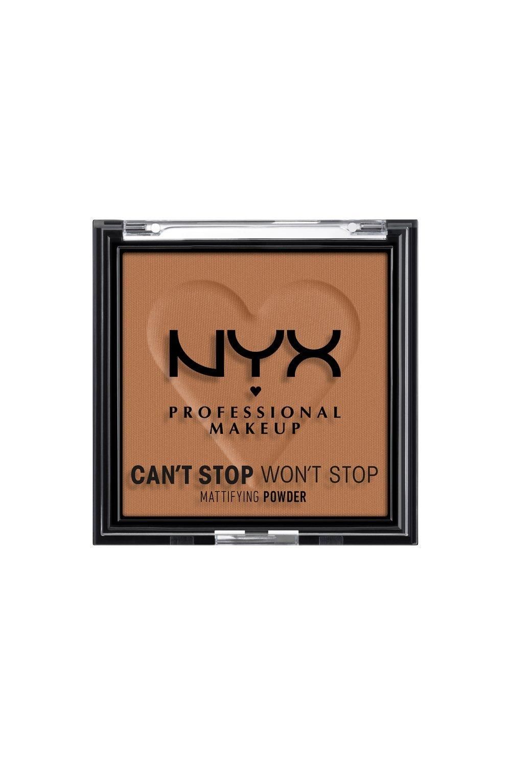NYX Professional Makeup Can't Stop Won't Stop Mattifying Lightweight Powder Mocha image 5