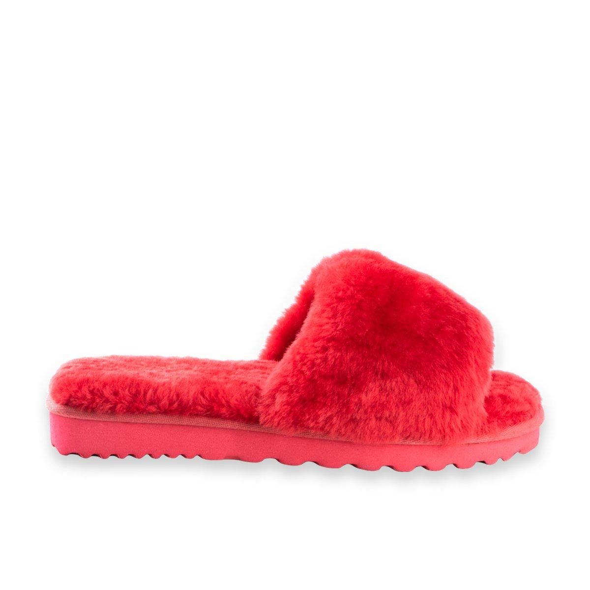 Aus Wooli Australia Sheepskin Fluff Slide Slippers image 3
