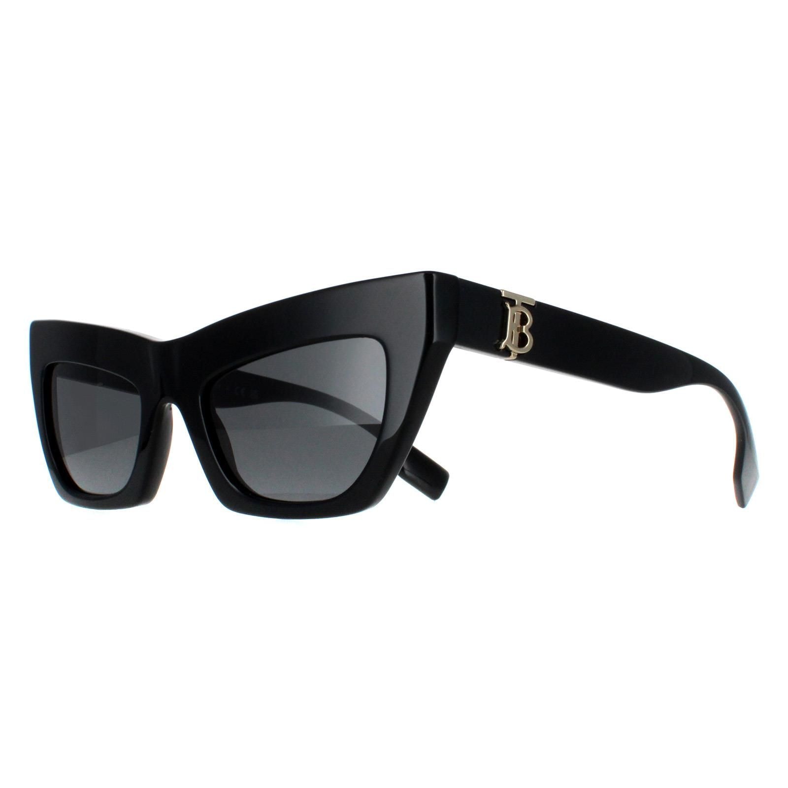 Burberry Cat Eye Black Dark Grey BE4405 image 2