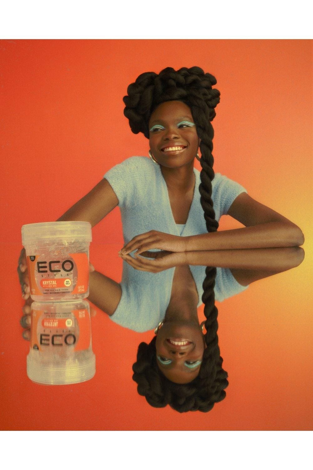 Eco Style Krystal Styling Gel Clear 473ml Multi image 3