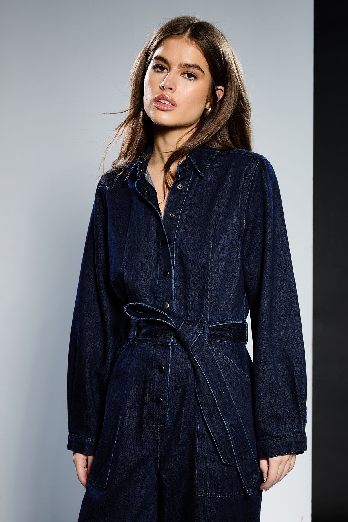 RUNWAY 1.8.1.8 Runway 1.8.1.8 Garment Wash Jumpsuit Denim image 2