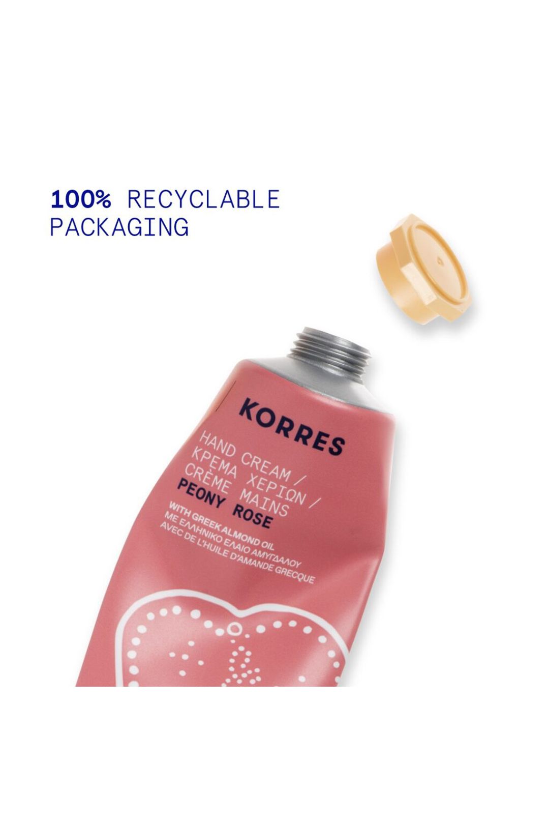 Korres Peony Rose Hand Cream 50ml Multi image 6