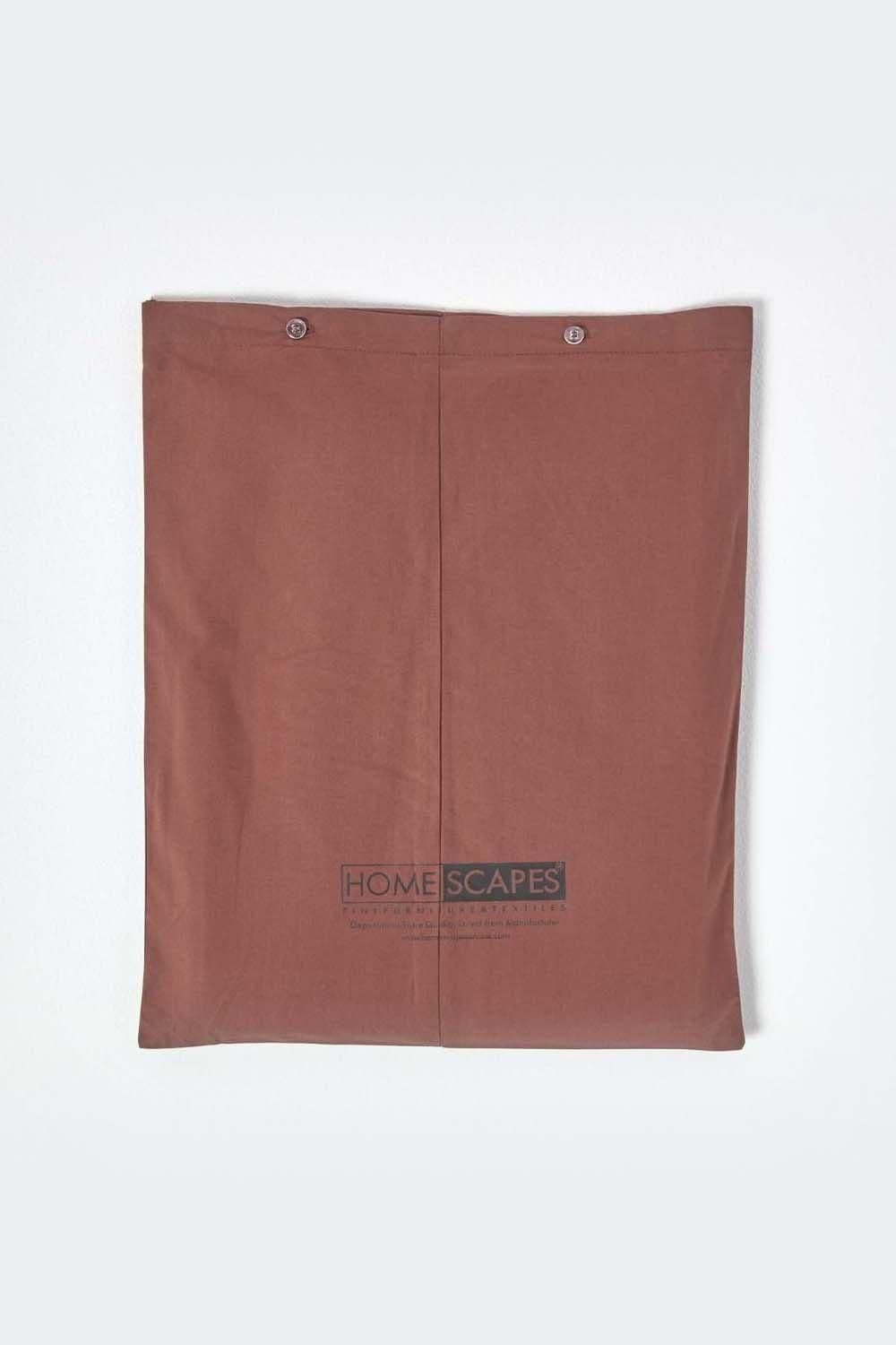 Homescapes Egyptian Cotton Duvet Cover with Pillowcase, 200 TC image 6