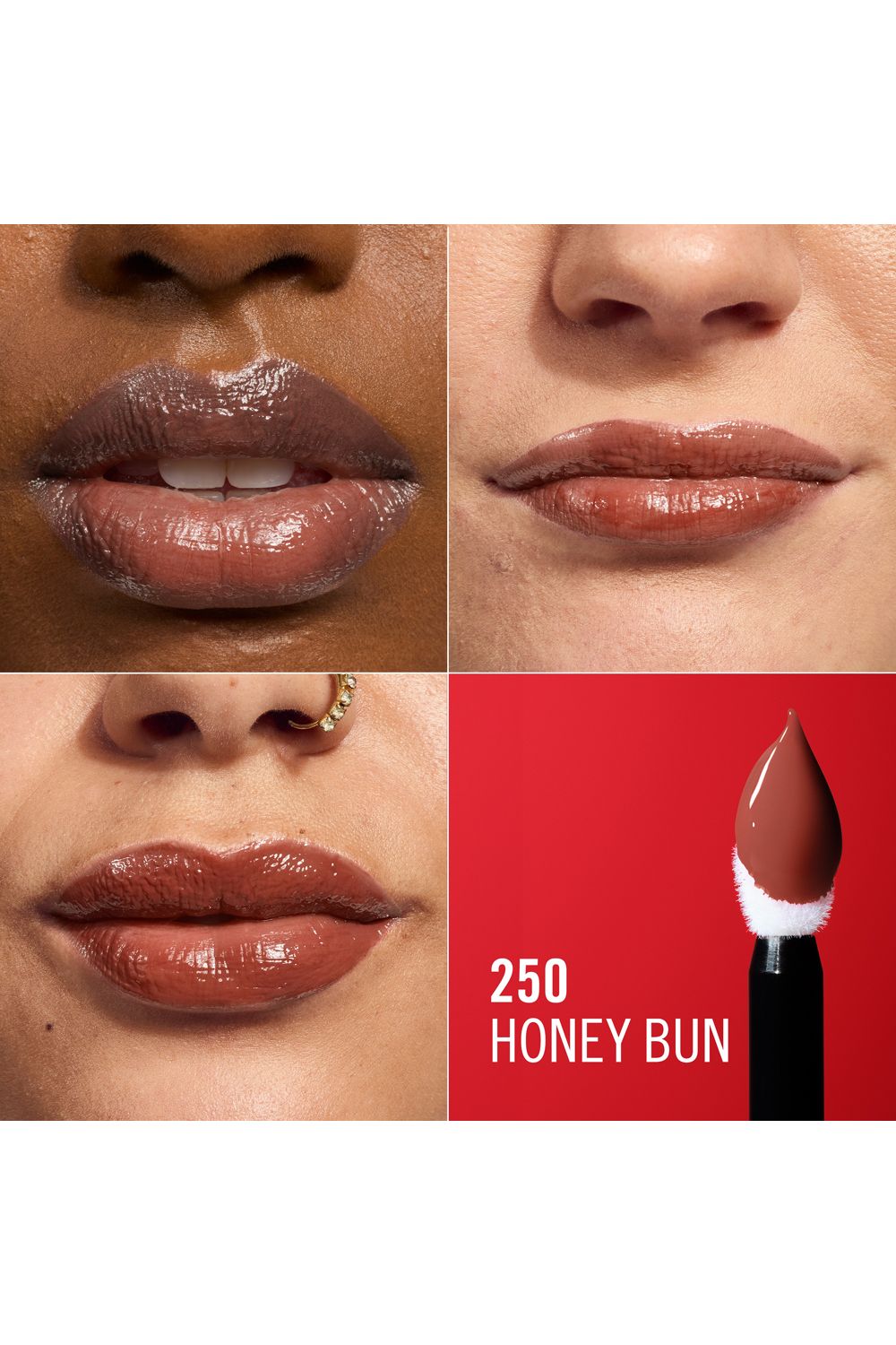 Rimmel London Thrill Seeker Lip Latex 6ml Honey Bun image 2