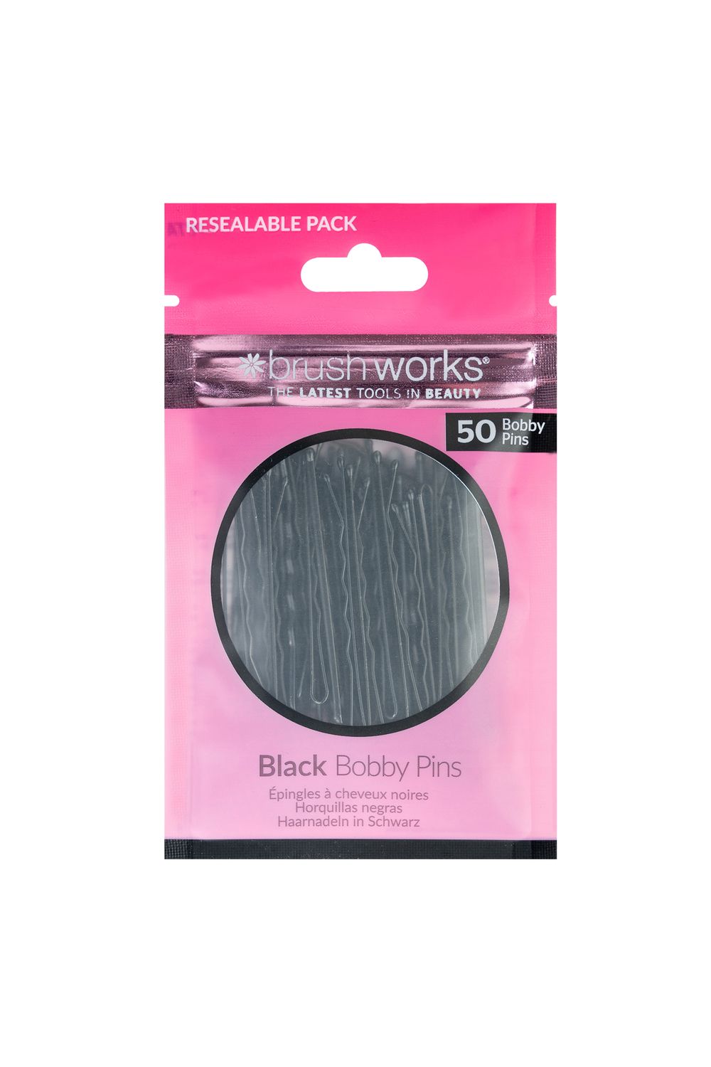 Brushworks Bobby Pins Black image 1